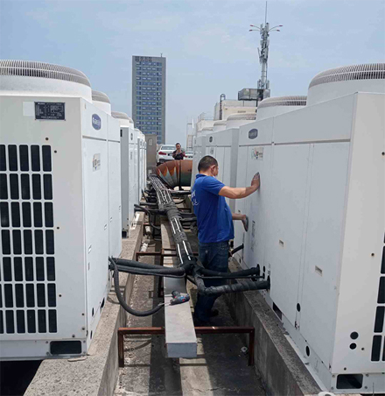 开封中央空调制热和不制冷系统维修方法